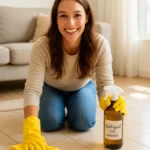 Ce nettoyant sol naturel sans rinçage transforme votre carrelage en un coup d’éponge (et sent bon !)